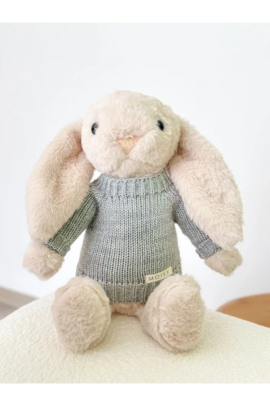 MOISY Knitzy Uyku Arkadaşı Peluş Tavşan 34 cm