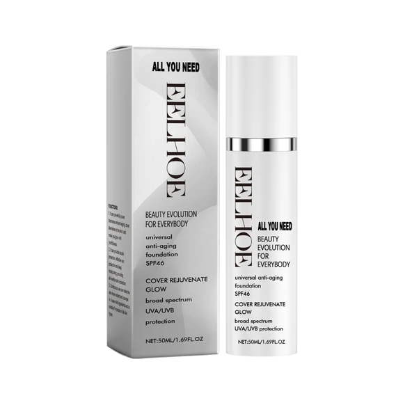 Koruyucu Kapatıcı Nemlendirici Likit Fondöten - 50ml