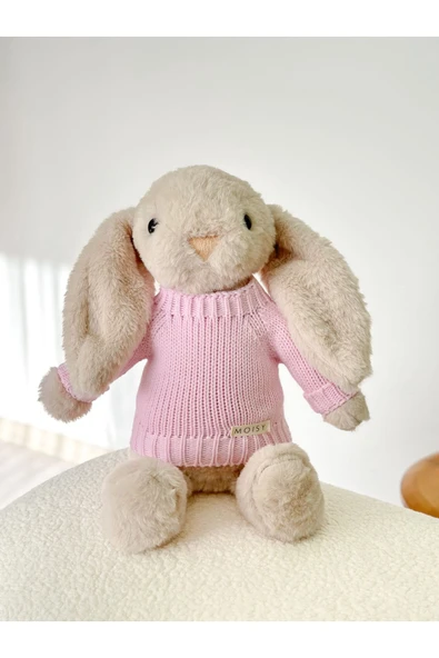 MOISY Knitzy Uyku Arkadaşı Peluş Tavşan 34 cm