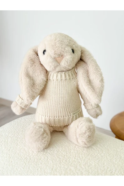MOISY Knitzy Uyku Arkadaşı Peluş Tavşan 34 cm