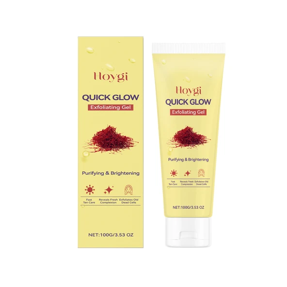 Hoygi Peeling Jel - Nazik Nemlendirici ve Aydınlatıcı Yüz Temizleme Jeli 100g