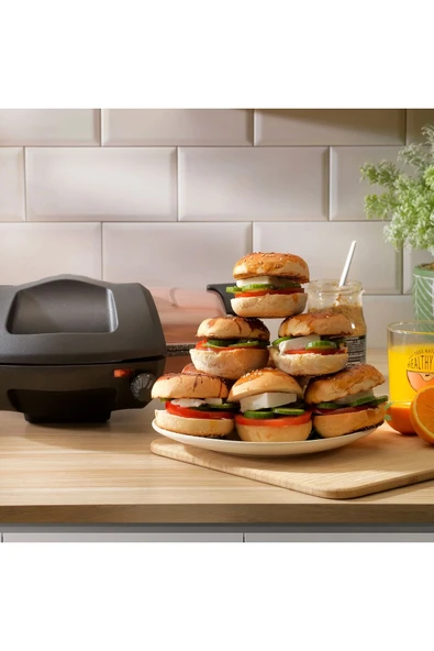 Schafer Grill Chef Tost Makinesi Rosegold - 5