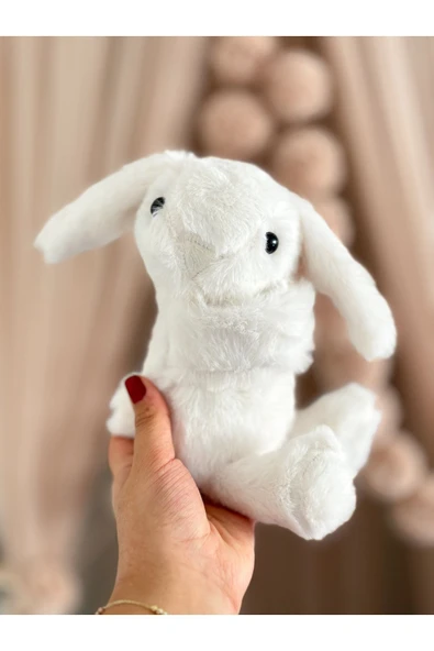 MOISY Kucaklayan Sarılan Tavşan Ultra Soft Peluş - Ekru