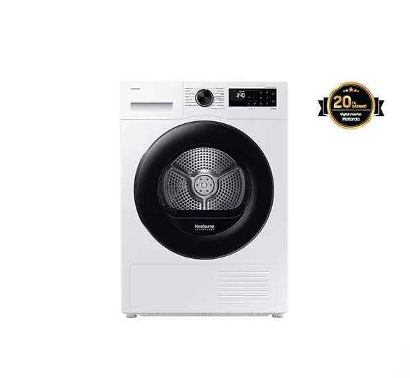 Samsung  DV10DG54A0AEAH 10kg, Kurutma Makinesi, Isı Pompası Teknolojisi