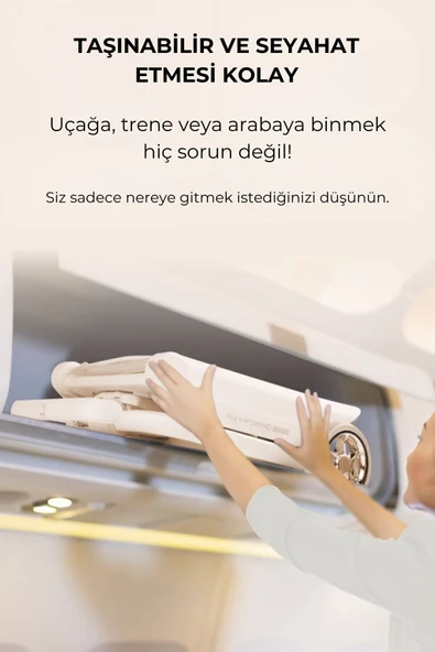 QPLAY Qbook 360 Derece Dönebilen Çift Taraflı Kabin Boy Bebek Arabası- Tesla Modely Uyumlu - 6
