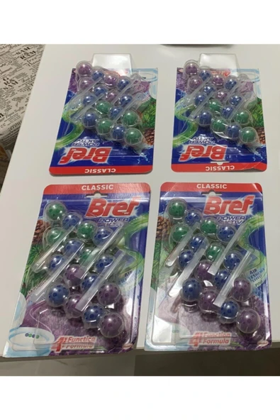 BREF POWER AKTİV KLOZET 4*4*4'LÜ BLOK ÇAM VE LAVANTA - 2