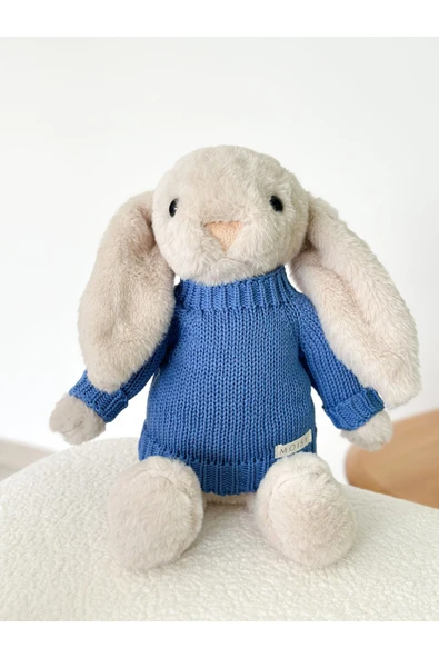 MOISY Knitzy Uyku Arkadaşı Peluş Tavşan 34 cm