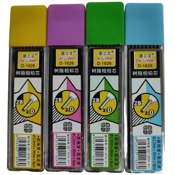 De-li-wen 2B 2.0Mm Uç | 2.0Mm X 90Mm 9 Pcs - 4