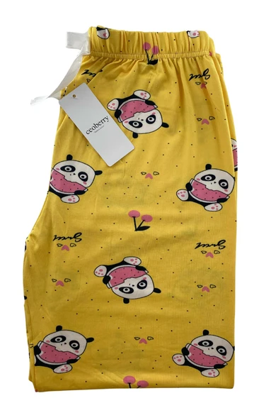 Kadın Panda Desenli Pijama Altı Milan - 106