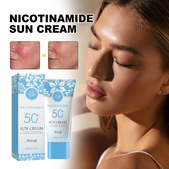 Niasinamid Cilt Koruma Kremi - UV Nemlendirici Vücut Kremi - 50g