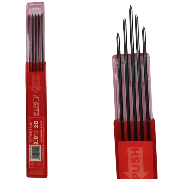 Karpin 2 Mm 2B Mekanik Kalem Ucu 5Pcs | BL-605 - 2