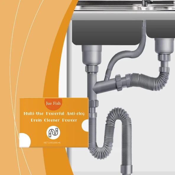 Lavabo Gider Açıcı Temizleme Tozu - 1 Set