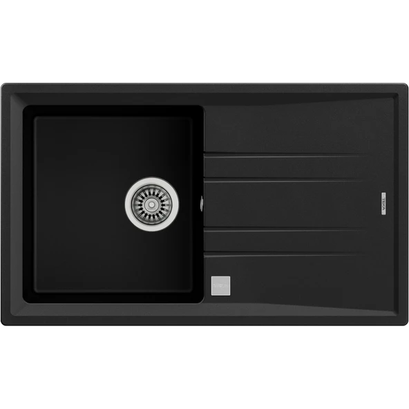 TEKA Granit Eviye Metalik Siyah Stone 50 B-TG