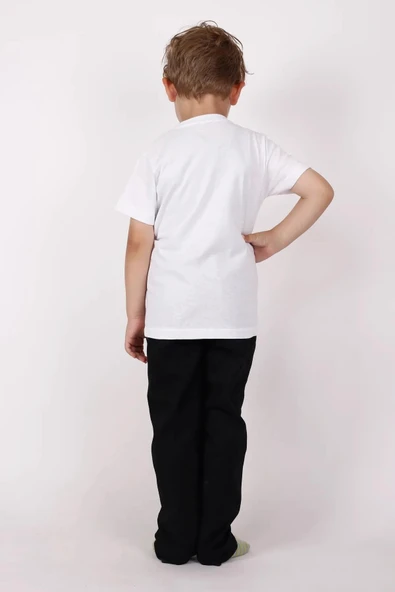 Dode Flora Çocuk Ay Yıldız Hilal Baskılı Tişört - 5