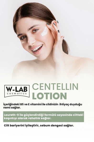 W-Lab Kozmetik Centellin 9 Aktifli Losyon 50 ML - 3