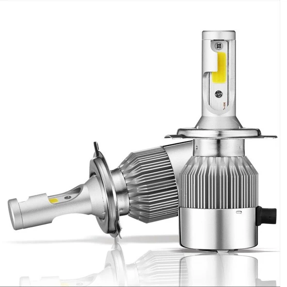 Motosiklet Led Zenon Fanlı H7 2 li Set OBAK