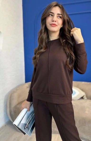 Kadın Vogsıgn Modal Çımalı Eşofman Takımı - 376 - 6