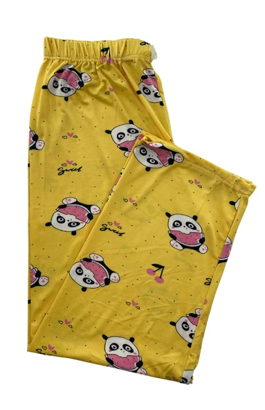 Kadın Panda Desenli Pijama Altı Milan - 106 - 2