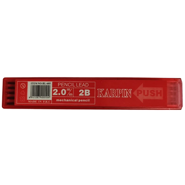 Karpin 2 Mm 2B Mekanik Kalem Ucu 5Pcs | BL-605