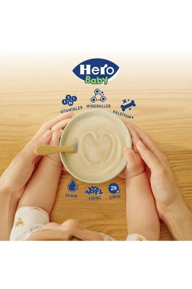 Hero Baby Sütlü Pirinçli Muzlu Kaşık Mama - 5