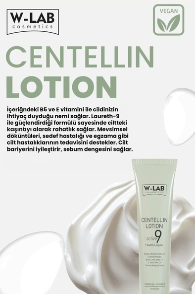 W-Lab Kozmetik Centellin 9 Aktifli Losyon 50 ML - 4