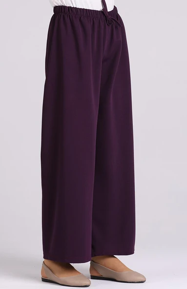 Kadın Aerobin Geniş Paça Pantolon - 107 - 11