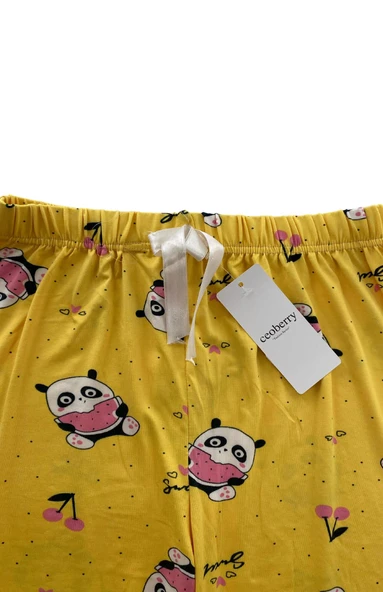 Kadın Panda Desenli Pijama Altı Milan - 106 - 4