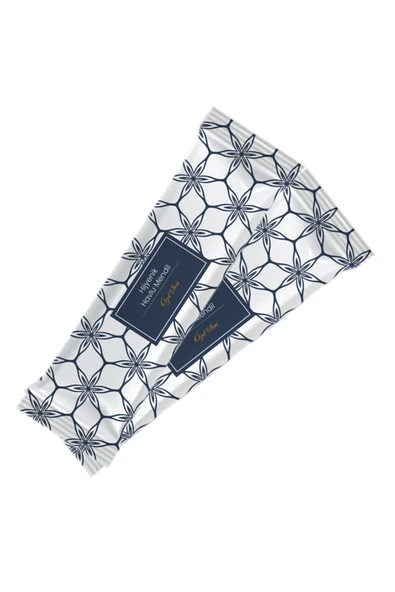 Balkan Tek Kullanımlık Kare Islak Mendil 8x8cm Mor 25 Adet V Rulo Havlu Mendil 25 Adet (TOPLAM 50 Adet) - 3