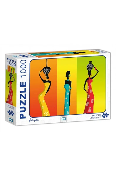 AFRİKALI KADINLAR 1000 PARÇA PUZZLE
