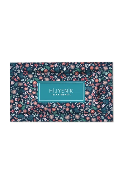 Balkan Baskılı Tek Kullanımlık Islak Mendil 250 Adet (12x6cm) - 3