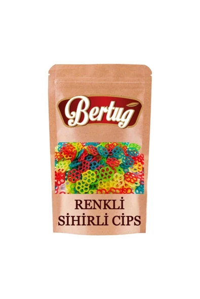 Renkli Sihirli Cips Yağda Açılan Suriye Cipsi 1 Kg