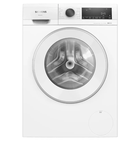 Siemens WG42A1X2TR iQ300 Çamaşır Makinesi 9 kg 1200 dev./dak., Beyaz