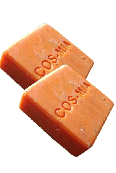 Doğal Kojik Asit Sabunu Zerdeçal Limon Kabuğu Içerikli Kojic Acid Soap 2 Adet