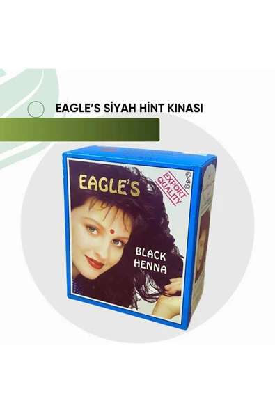 Siyah Hint Kınası 6'lı Paket Black Henna
