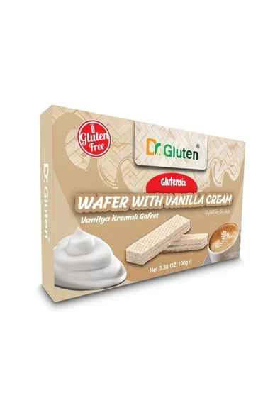 Gluten Vanilyalı Gofret (Glutensiz) Yeni Modern 987838
