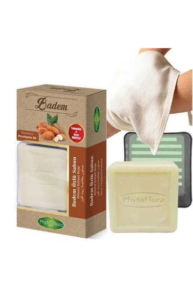 Badem Özlü Sabun 125g (kese Ve Sabunluk Hediyeli)