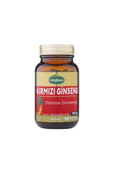 Mindivan Kırmızı Ginseng Extractı 90 Kapsül
