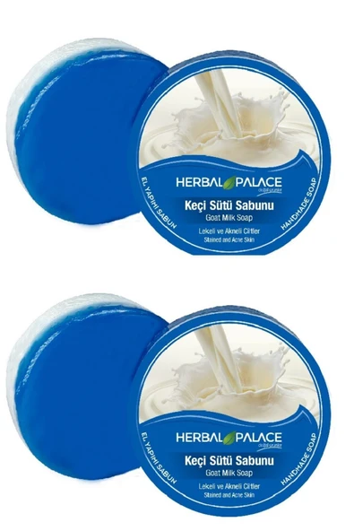 El Yapımı Keçi Sütü Sabunu 125 Gr. X 2 Adet Siyah Nokta Akne Leke Kırışıklık Giderici