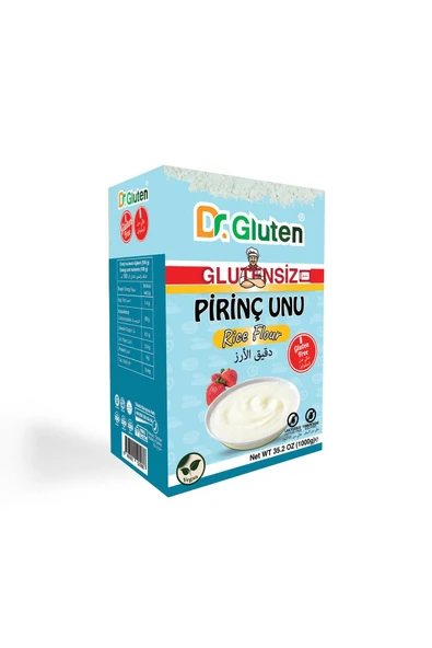 DR GLUTEN GLUTENSİZ PİRİNÇ UNU 1000 GR