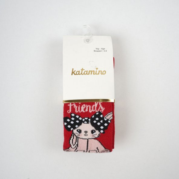 Katamino Sevimli Kız Külotlu Çorap