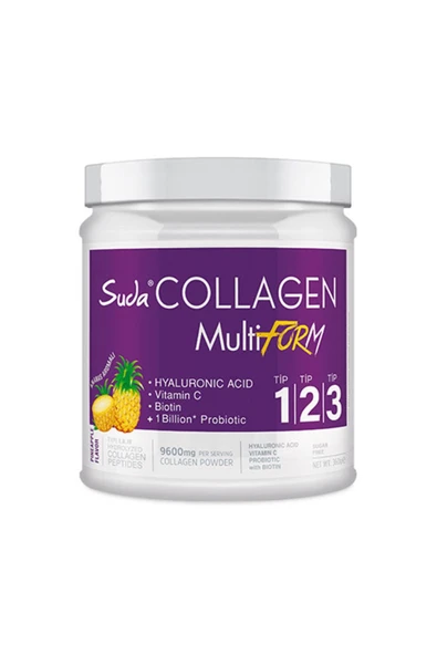 Suda Collagen Multiform Kolajen Ananas Aromalı 360gr - 3