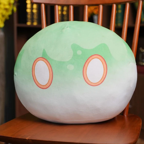 Slime Peluş Yastık - Çim Slime 25cm