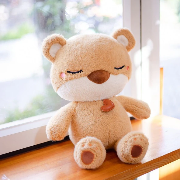Uyuyan Hayvan Peluş Oyuncak - Tavşan 40cm - 6