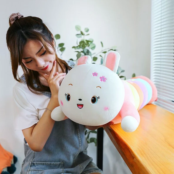 Çizgi Film Tırtıl Tavşan Peluş Oyuncak - 160cm - 2