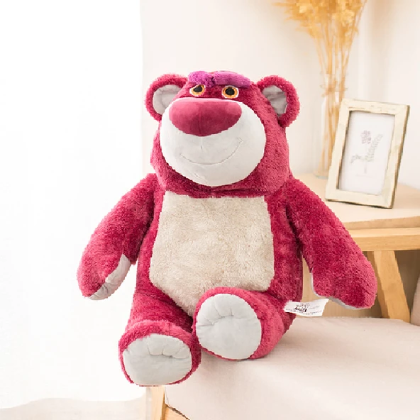 Çilek Ayı Kokulu Peluş Oyuncak - 38cm