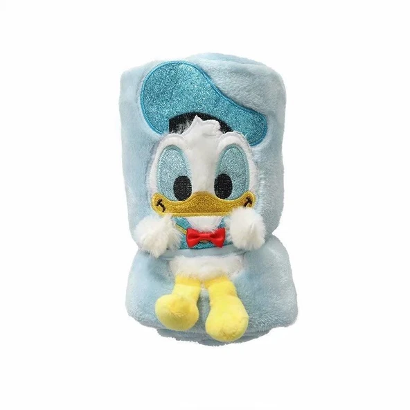 Daisy Duck Rulo Battaniye - Mavi - 100x80cm
