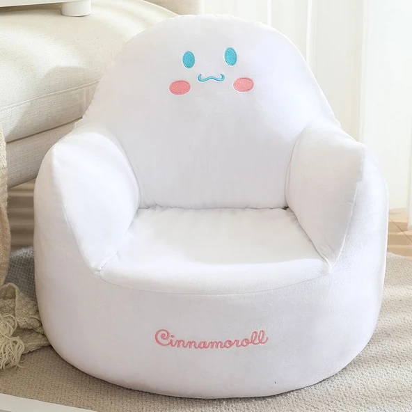 Sanrio Peluş Oyuncak - Kristal Kadife Cinnamoroll Beyaz - 50x50cm