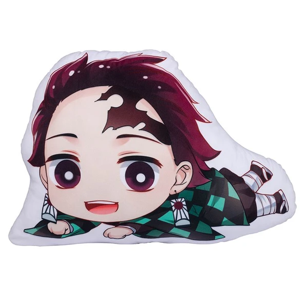 İblis Keser Anime Peluş Yastık - Tanjiro 50cm