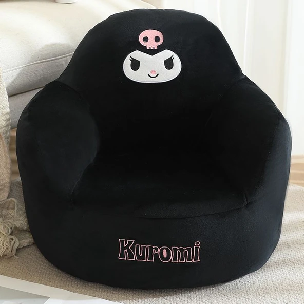 Sanrio Peluş Oyuncak - Kristal Kadife Kuromi - 50x50cm