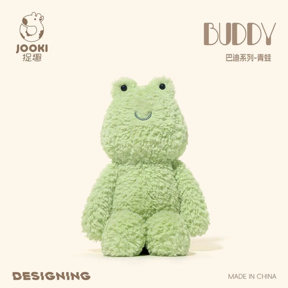 Kurbağa Peluş Oyuncak - Resim Rengi - 30cm - 2